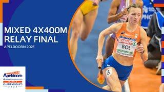 Mixed 4x400m relay final | Apeldoorn 2025