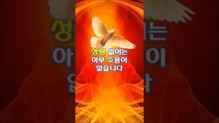 176. 성령님 없이는 아무 소용이 없습니다  #쇼츠  #가톨릭  #천주교