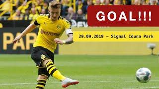 Marco Reus Goal - BVB 09 (2) : (1) Werder Bremen - 28.09.2019 - Signal Iduna Park