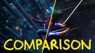 The Amazing Spider-Man 2 Trailer - Homemade Side by Side Comparison