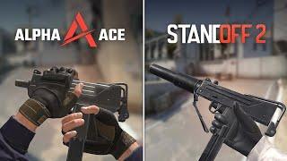 Alpha Ace VS Standoff 2 | Weapons Animation Comparison