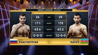 63.5kg Gor Khachatryan (RUS) vs Seymur Isayev (AZE) | IBA Champions' Night | April 20, 2024