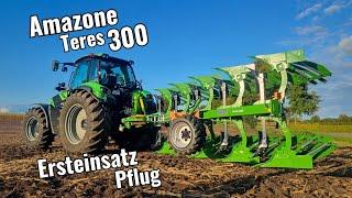 Ersteinsatz Amazone Teres 300 – Erster Eindruck vom neuen Pflug!