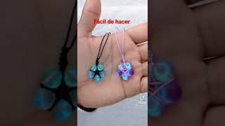 flor  de bolitas de pulsera