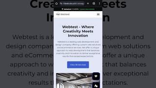 AI website builder @10Web  #ai #aitools #futuretools #aiwebsitebuilder #developer #developertools