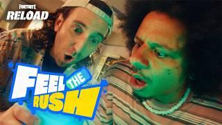 Fortnite Reload - FEEL THE RUSH Trailer (ft. Eric André and Kyle Mooney)
