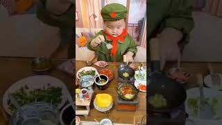 Cooking Chinese Food|Chinese Recipe|Little Chef but in Big Talent