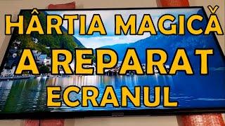 SAMSUNG 43RU7102 fără imagine. Înlocuim ecranul?