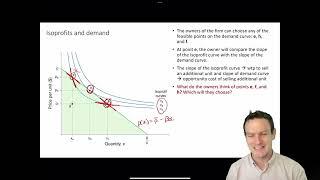 Ch 8 - Screencast 8.2 - Feasible price and quantity combinations and the isoprofit curve