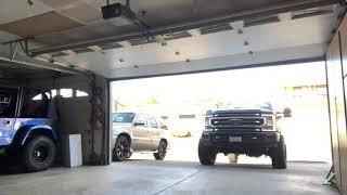 Will a 2021 Ford F-350 Tremor fit in a 7ft garage?