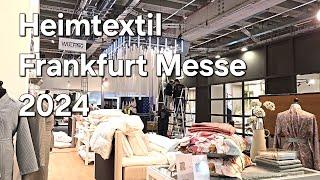 Heimtextil Exhibition 2024 Construction Day | Messe | Frankfurt Germany