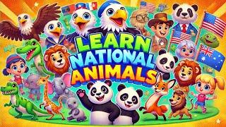 Learn National Animals |list of national animal of all countries #nationalanimals