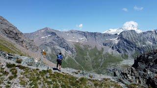 Walker's Haute Route 4k, drone footage - 120 mile, 200 km Swiss Alp trek