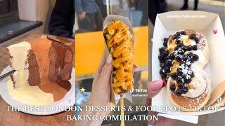 The BEST London Desserts and Food Spots  ️ | Aesthetic British TikTok Compilations