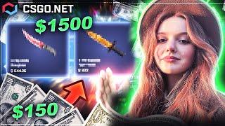 CSGONET $0 TO $1000 CHALLENGE! Csgonet Mycsgo Promo Code 2023