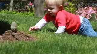 2012 - Cousin Colin & Ryan Jr. outside