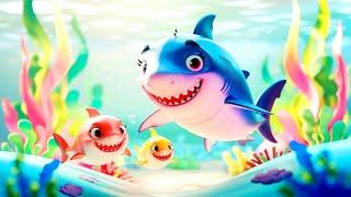 Baby Shark Rhyme Song | Popular Nursery Rhyme & Lyrics for Kids | Educational Kids Songs