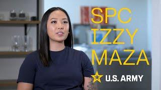 How SPC Izzy Maza found her people in the U.S. Army