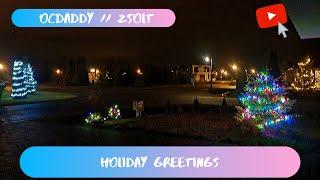 Holiday greetings from OCDaddy (Zsolt :))