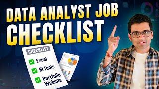 Data Analyst Skills Required | Job-Ready Checklist 