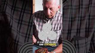 How to Make Orgonite with Triskelion Coil #shorts