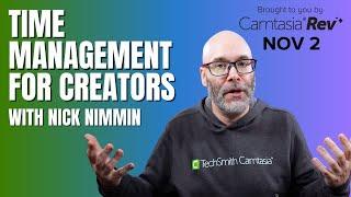 Creator Chat with Nick Nimmin: Time Management for Creators