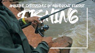 कांदळवनातील मासेमारी  Amazing fishing experience in mangrove forest Kokan vlog#48