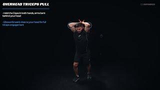 Overhead Triceps Pull | Enhance Upper Body Stability and Arm Endurance with Dopa Resistance Bands!