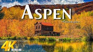 Aspen (4K UHD) - Stunning Fall Scenery in Colorado | Cinematic Drone Footage