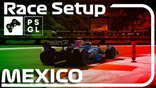 PSGL F1 23 MEXICO - Pole Lap + RACE Setup 