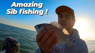 Fishing for bream off our inflatable boat ! sib fishing its Best