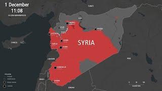 Syria Rebel Offensive: Assad's Fall - Every Day [Nov 27 - Dec 8]