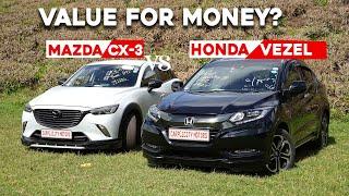 2017 Honda Vezel Vs 2017 Mazda CX-3. Go Hybrid or Go Diesel.