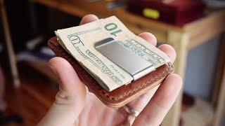 Making a Money Clip Wallet - ASMR