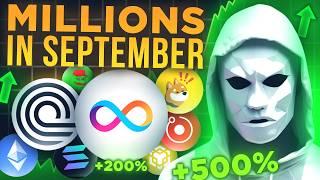 SEPTEMBER WILL BE HUGE! YOU ONLY NEED 10 TOKENS TO REACH THE MILLIONAIRE LEVEL!