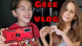 GECE VLOG !! TEK BAŞIMIZA EFELERDE KALDIK !?