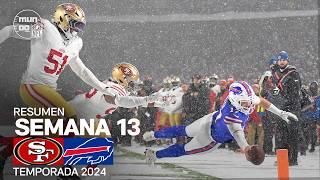 San Francisco 49ers vs. Buffalo Bills | Resumen NFL en español - Semana 13 | NFL Highlights 2024