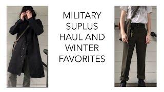 Winter Favorites: Military surplus, Comme Des Garçons, and Yang Li