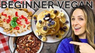 3 Easy Vegan Recipes For Beginners