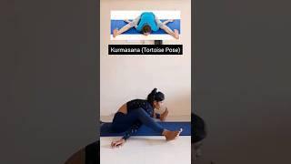 #kurmasana tutorial for beginners  #yoga #fitness #balance #fitfam #hipopening#nakiyajohar08#viral