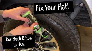 How to use Slime Tire Sealant