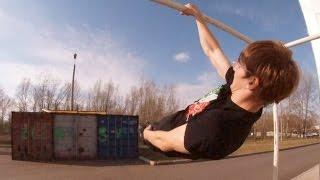 AWESOME STRENGHT! STREET WORKOUT, gymnastic. Andrey Kobelev