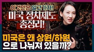 미국의 상원 하원, 도대체 차이가 뭘까? 꼭 알아야 하는 미국 정치 제도 총정리! | 상하원, 의회, 선거 정치 구조