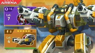 Orion with Viper 8 Setup in Action  | Mech Arena