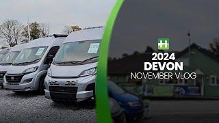 Highbridge Caravans - Devon Vlog November 2024