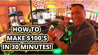 First time shown! The HCS H-Power Craps Strategy done on Bubble Craps!