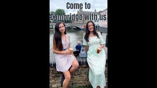 COME TO CAMBRIDGE WITH US | Becca and Soph #SHORTS