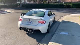 Straight pipe Subaru BRZ