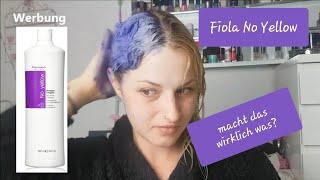 Fanola Silbershampoo|NO YELLOW| bringt das was? im test!