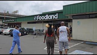 [4K] Foodland at Market City Shopping Center on 4/29/24 in Honolulu, Oahu, Hawaii